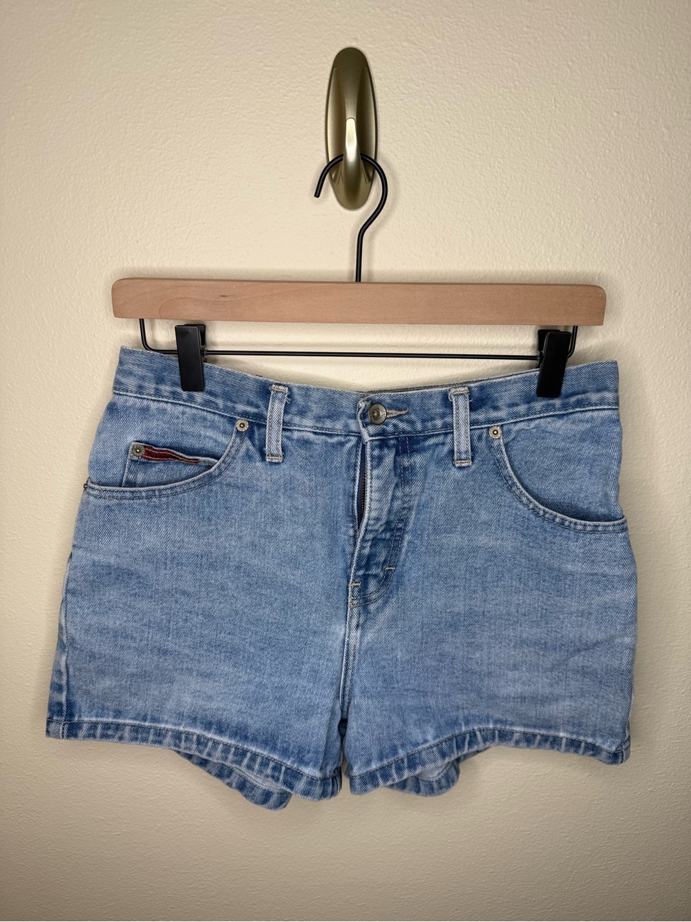 Vintage No Excuses Blue Jean Women’s/Juniors Denim Shorts Size 9/10 Y2K
